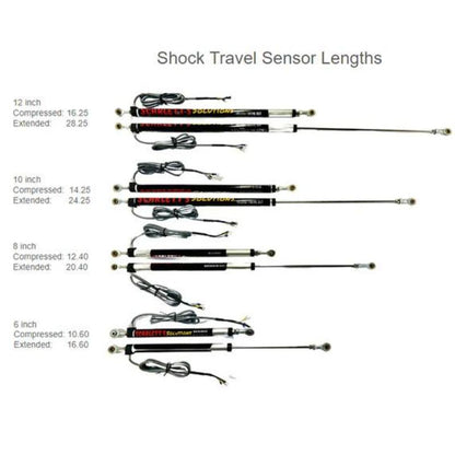 12 Inch Shock Travel Sensor