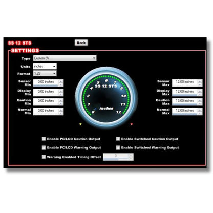 12 Inch Shock Travel Sensor