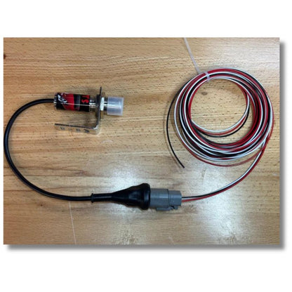 infrared track and tire temperature sensor